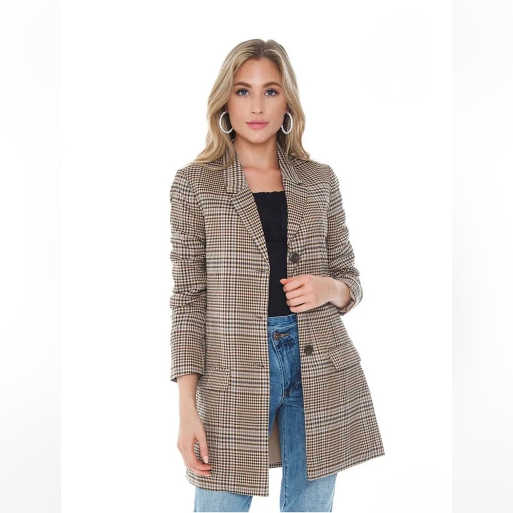 BB DAKOTA “Check This Out Jacket” - WORN ONCE